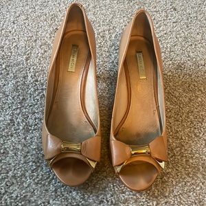 Louise et Cie tan leather heels sz9